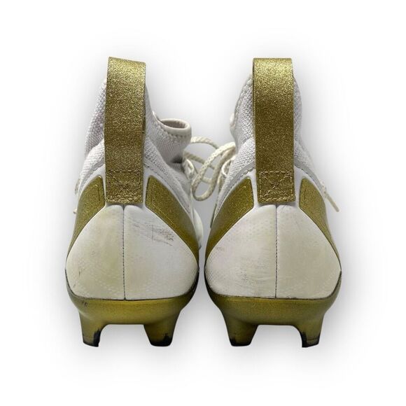 Adidas Adizero Impact Exotic Speed Football Cleats White Gold Men’s Size 10 - Picture 7 of 9